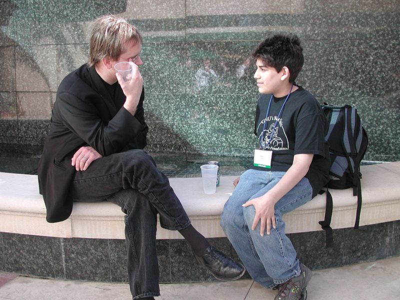 \"Lawrence_Lessig_and_Aaron_Swartz\"